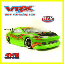 1/10o coche RC, coches Rc drift con sistema de luz, LED luz coche rc